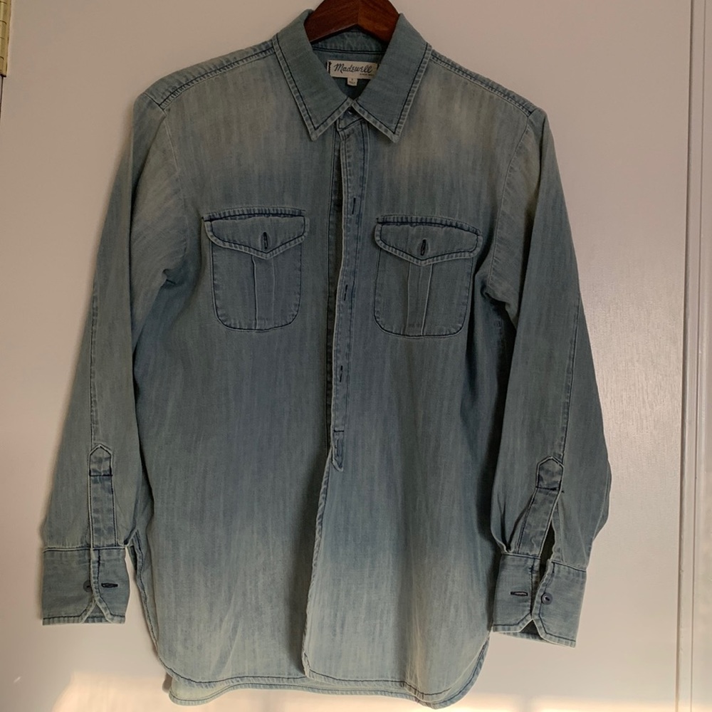Madewell denim workshirt size small